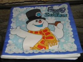 Handmade Frosty The Snowman Soft Cloth Book - £11.73 GBP