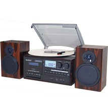 Boytone BT-28MB, Bluetooth Classic Style Record Player Turntable with AM... - $331.99