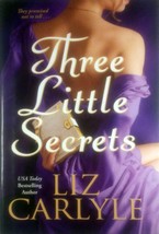 Three Little Secrets by Liz Carlyle / 2006 Hardcover BCE Historical Romance  - £2.56 GBP