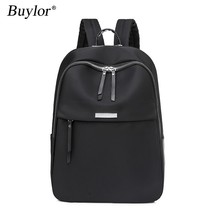 Buylor Ox Women Backpack Fashion Simple Computer Bag Girls Shoulder School Bag F - £33.22 GBP