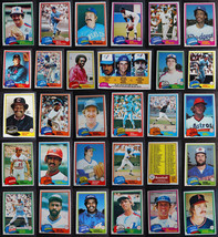 1981 O-Pee-Chee OPC Baseball Cards Complete Your Set U You Pick 201-374 - £0.78 GBP+