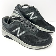 New Balance 1540v3 Men’s Running Shoe Sz 9 2E Black Grey Made USA M1540B... - $69.25