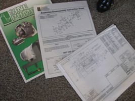 Sundyne Sine Pump Assembly and Disassembly Instructions &amp; Flowserve Sche... - €16,26 EUR