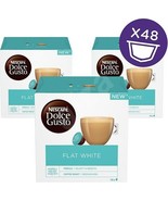Nescafe DOLCE GUSTO: Flat White -Coffee Pods -3 x 16 pods -FREE SHIPPING - £45.73 GBP