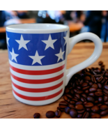 American Flag Ceramic Patriotic USA mug Gibson - $14.81 CAD