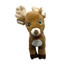 Build a Bear Reindeer Dasher Green Eyes 18&quot; Christmas Plush Stuffed Toy - £12.46 GBP