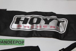 Hoyt Archery Accessory Lot Empty Arrow Storage Bag Shoulder Straps Stickers - £31.04 GBP