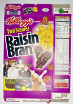 2002 Empty Kellogg&#39;s Raisin Bran Free CD Offer 25.5OZ Cereal Box SKU U19... - £14.20 GBP