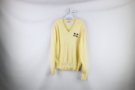 Vintage 90s Titleist Mens XL Distressed Spell Out University of Michigan Sweater - £31.12 GBP