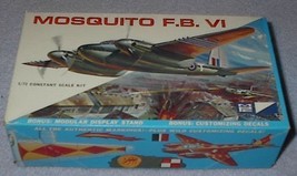 Craft Master MPC Mosquito FB VI scale model kit 1/72 - $9.95