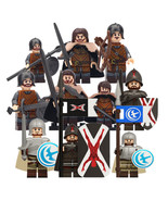 10pcs Game Of Thrones House Bolton Stark Arryn Soliders Custom Minifigures - $2.88+