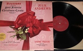 FIRESTONE YOUR FAVORITE CHRISTMAS CAROLS VOLUME 5 JULIE ANDREWS VINYL LP - $2.87
