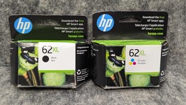 New/Sealed OEM GENUINE HP 62XL Black & HP 62XL Tri-Color INK Combo 2pk - $69.99 New/Sealed OEM GENUINE HP 62XL Black & HP 62XL Tri-Color INK Combo 2pk - $69.99