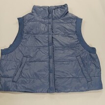 Offline by Aerie RN#54485 Women's Small Blue  Snap Button Sleeveless Vest Pocket image 12