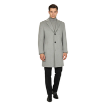 Men's CASILA Turkey Top Winter Coat Wool, Cashmere Blend 403140-26 Silver Gray image 4