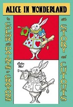 Alice in Wonderland: The White Rabbit - Color Me! 20 x 30 Poster - £20.71 GBP