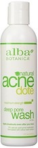 Alba Botanica Natural Acnedote Deep Pore Wash 6 oz (3 pack) - £32.14 GBP