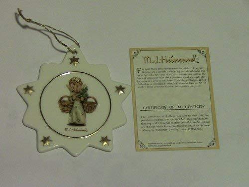 M.I. Hummel Porcelain Star Shaped Christmas Tree Ornament #B552 Christma... - $4.46