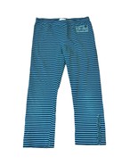 Naartjie Kids Girls Vintage Teal Stripe Capri Leggings XXXL 9 - $264.15 MXN