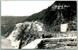 RPPC Hawk&#39;s Nest Highway Route 97 Solid Rock Port Jervis NY UNP Postcard G13 - £17.97 GBP