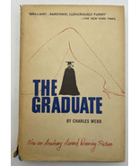 The Graduate Charles Webb 1963 Book Club Edition New American Library HCDJ - £9.67 GBP