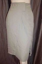 Giorgio Armani Black Label Taupe Knee-Length Wrap Skirt 44IT NWT - £271.73 GBP