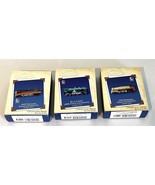 Set of 3 Lionel Metal Trains Collector&#39;s Series Hallmark Ornaments New i... - $424.78 MXN