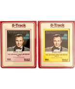 Jim Reeves Unforgettable 8 Tracks SEALED Brand New Volumes 1 &amp; 2 1972 RC... - $109.40 CAD