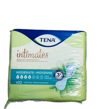 Tena Intimates Moderate Thin Long Incontinence Pads For Women X 32 - Pac... - $18.31
