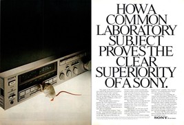 1981 Sony Stereo Receiver STR-VX5 2 Page Vintage Print Ad Audiophile Wal... - $10.97