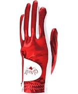 Nuevo Mujer Glove It Rojo Transparente Punto Golf Guante. Tamaño Pequeño... - $15.35 CAD