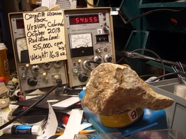 Carnotite Uranium Rock 16.8 Oz. 55k, Uravan, Colo. $42.00 + $12.80 S/H - £33.57 GBP