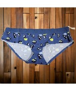 NWT AERIE Boybrief Panties Underwear Size XXL Blue  Lace Penguin Theme W... - £7.46 GBP