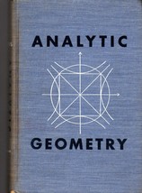 Analytic Geometry By Roscoe Woods (And Answer Key) Hardcovered Book - $3.65