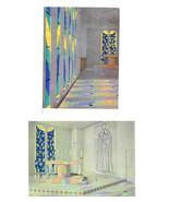 Chapelle du Rosaire Vence France Interiors Artist Henri Matisse 2 4X6 Po... - $186.30 MXN