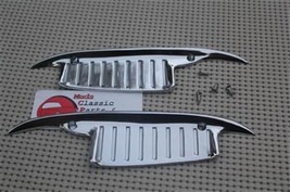 61-64 Impala Chevy Biscayne Bel Air Chrome Door Handle Scratch Guards Pair New - £20.92 GBP