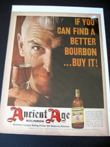 Vintage Ancient Age Bourbon Advertisement - Vintage Bourbon Liquor Ad - $12.99