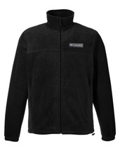 Columbia Men&#39;s Granite Steens Mountain Black Fleece Jacket Size Small - $316.61 MXN