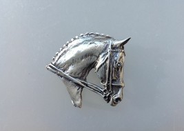 Dressage Horse belt buckle pewter for snap belt Forge Hill Sculpture equ... - £18.52 GBP