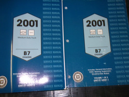 2001 Chevrolet GMC Camion Medio Duty Di B7 Telaio Servizio Negozio Repair Manual - $187.75