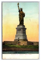 Statue of Liberty New York City NY NYC UNP Unused DB Postcard H26 - £2.31 GBP