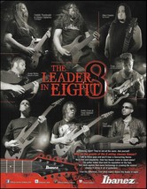 Ibanez 8-String Guitar ad Meshuggah Fear Factory Animals as Leaders - $4.00