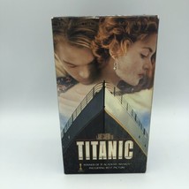 Titanic (On 2 VHS Tapes 1997) Leonardo DiCaprio Kate Winslet Vintage Pre... - £9.54 GBP