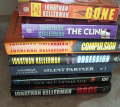 Lot Of 7 Jonathan Kellerman Crime Novels Mystery Thriller Suspense - £16.98 GBP