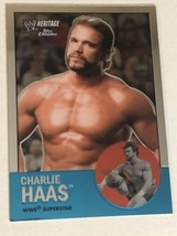 Charlie Haas WWE Heritage Chrome Topps Trading Card 2007 #50 - £1.56 GBP