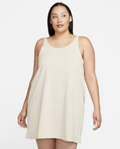 Nike Plus Size Jersey tank dress white size 1X Women’s Sleeveless Tennis... - £14.90 GBP