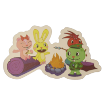 Giggles Cuddles Flippy  Flaky Campfire Marshmallow Happy Tree Friends Sticker - £2.36 GBP