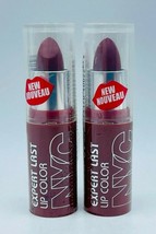 2 x NYC Expert Last Lip Color Lipstick 432 RED RAPTURE New York Color New Sealed - $7.99