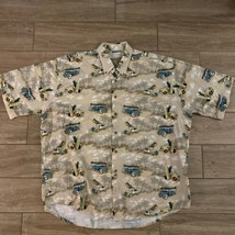 Vintage Hawaiian 90s Retro Surf Short Sleeve Shirt Aloha State Mens Size... - £47.77 GBP