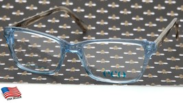 New Eco Born Recycled Rome Saphr Blue Transp Eyeglasses Frame Modo 53-18-140mm - £58.74 GBP